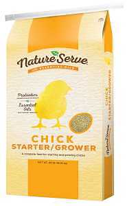 NatureServe 290005 Chick Starter Grower, Crumble, 40 lb