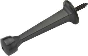 National Hardware N830-138 Door Stop, 3 in Projection, Die-Cast Zinc/Plastic/Rubber, Oil-Rubbed Bronze