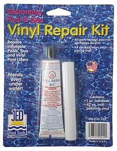 Jed Pool Tools 35-242 Repair Kit, For: Pools, Toys, Vinyl Liners