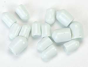 ClosetMaid 71016 Shelf End Cap, For: ClosetMaid 71016 Shelf and Rod Shelving, Plastic, White