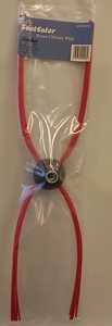 SootEater CWH208 Chimney Whip Head, 4-1/2 in Dia, Plastic, Red