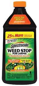 Spectracide HG-96624 Concentrated Weed Killer, Liquid, Brown, Spray Application, 40 oz Container