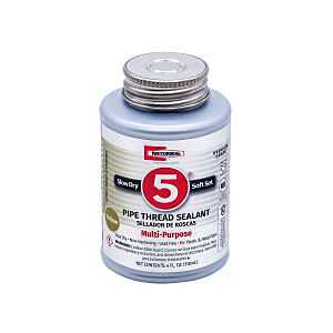 Rectorseal 25631 Thread Sealant, 0.25 pt, Can, Paste, Yellow