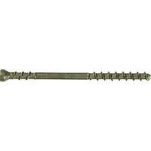 Camo 0345139-CA Deck Screw, #7 Thread, 2-3/8 in L, Trim Head, Star Drive, T15 Drive, ProTech-Coated, 350/PK