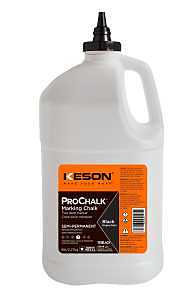 Keson PROCHALK Series 105BLACK Marking Chalk, Black