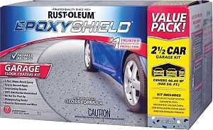 EpoxyShield 266793 Epoxy Coating Kit, Gloss, Gray, 7.1 L