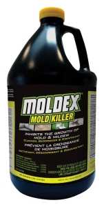 MOLDEX 5522 Mold Killer, 3.78 L Package, Bottle, Liquid, Clear