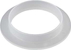 Plumb Pak 50879PBU/PP855-15 Tailpiece Washer, Beveled, 1-1/2 in, Polyethylene, For: Plastic Drainage Systems, 1/PK
