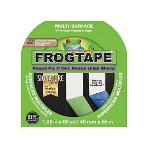 FrogTape 1358464 Painting Tape, 60 yd L, 1.88 in W, Green