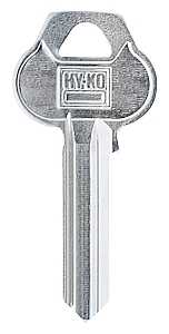Hy-Ko 11010RU101 Key Blank, Brass, Nickel-Plated, For: Corbin/Russwin RU101 Locks