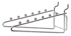 AMES 81802 Axe Hook, 12 lb, Steel, Chrome