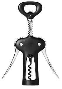 Good Grips 11245400 Winged Corkscrew with Bottle Opener, Zinc