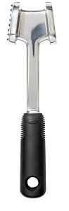 Good Grips 11303000 Meat Tenderizer, 9-3/4 in L, 2.4 in W, Aluminum