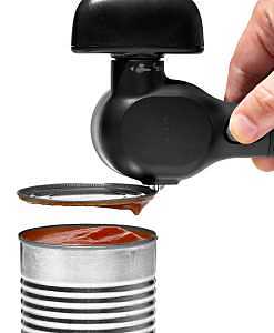 Good Grips 11314800 Can Opener, Non-Slip Grip Handle, Plastic, Black