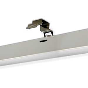 Metalux 4SHP5040RL Shop Light, 120 V, 41 W, 3-Lamp, LED Lamp, 5000 Lumens, 4000 K Color Temp, Metal Fixture