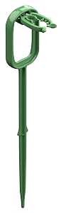 Adams Easy Push 9110-99-5635 Light Stake, 10 in L, Green