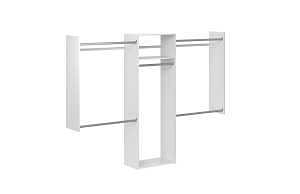 Easy Track 680172-WH Closet Kit, 100 lb