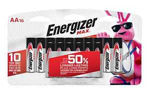 Battery Alkaline Max 16PACK/AA