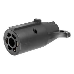 Curt 57241 Electrical Adapter, Includes: 4-Way Flat, 4-Way Round, 5-Way Flat, 6-Way Round, 7-Way RV Blades