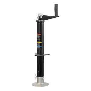 CURT Quick Drop 733926 Tongue Jack, 2000 lb Lifting, 14 in Max Lift H, 5 in OAH