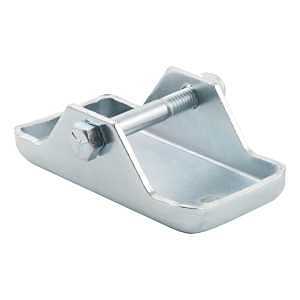 Curt 28271 Jack Foot, 2000 lb, Bolt-On Locking, Steel, Clear Zinc