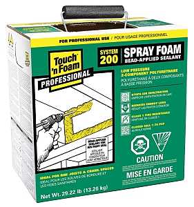 Touch 'n Foam 4006020200 Low Pressure Foam Sealant, Amber/Cream, 12.85 kg