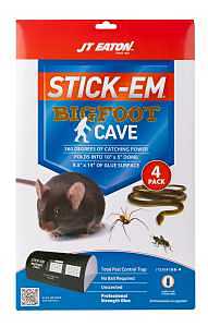 J.T. Eaton 188-4 Flat Glue Board, 16 in L, 10 in W, 1/4 in H