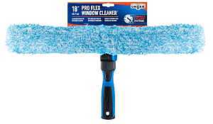 Unger Professional 981660 2-in-1 Window Cleaner, 18 in L Head, Plastic Head, 3.54 in L