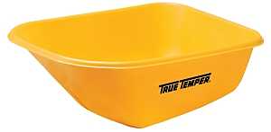 True Temper 009970VB Wheelbarrow Tray, 6 cu-ft, Poly