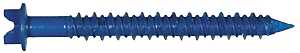 Tapcon BX51016 Concrete Screw Anchor, 3/16 in Dia, 2-1/4 in L, Climaseal, 25/PK