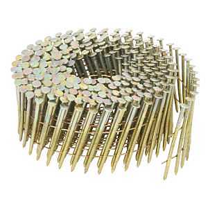 Metabo HPT HIT 13335 Siding Nail, 2 in L, Electro-Galvanized, Full Round Head, Ring Shank