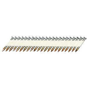 Metabo HPT 17124HPT Connector Nail, 1-1/2 in L, Metal, Basic Bright, Full Round Head, Smooth Shank