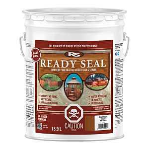 Ready Seal 515C Wood Stain and Sealant, Pecan, 5 gal