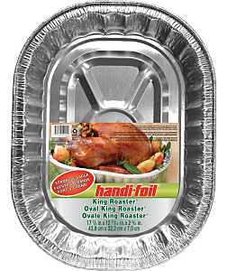Handi-Foil KING Roaster 2024TL-16 Pan, Aluminum