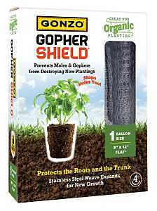 Gonzo 5007 Gopher Shield, Flat, 12 in L