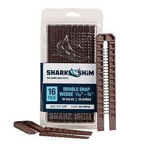 Broadfix SW14SW-US Double Snap Wedge Shim, 8 in L, 1-3/4 in W, Polypropylene, Green