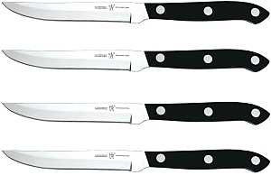Henckels International Everedge Plus Series 39323-100 Steak Knife Set, Stainless Steel Blade