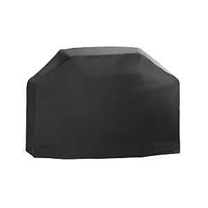 Mr. BAR-B-Q 07420NB Small/Medium Grill Cover, 20 in W, 40 in D, 55 in H, Polyester, Black