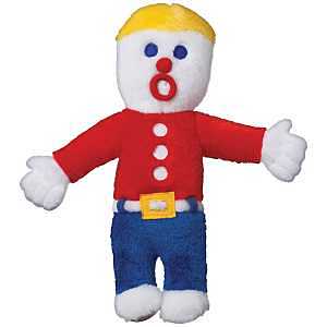 Boss Pet MP16715 Dog Toy, Plush, Mr Bill