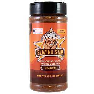 Blazing Star BZ00105-C Rub and Seasoning, 13.7 oz