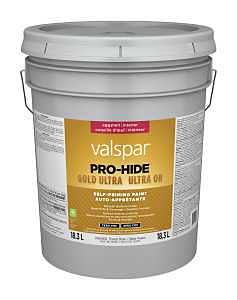 Pro-Hide Gold Ultra 029.1062002.008 Interior Self-Priming Paint, Eggshell, Pastel, 5 gal, 37 sq-m Coverage Area