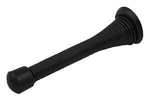 Sure-Loc DS3 FBL Spring Door Stop, Steel, Flat Black