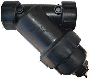 Banjo LS200-80 Y-Strainer, 9-7/8 in L, 80 Mesh, Fiberglass