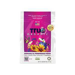True ORGANIC R0031 Annuals and Perennials Dry Plant Food, 4 lb