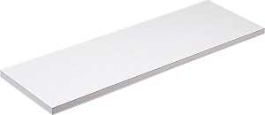 Knape & Vogt 1980 WH 12X48 Series Shelf Board, White, For: KV Standard/Bracket Shelving Systems, 200 lb, 5-Shelf