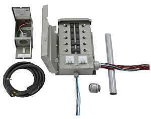 Connecticut Electric EGS10750G2KIT Transfer Switch Kit, 30 A, 240 V, 10 -Circuit