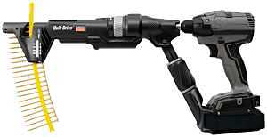 QuikDrive Project Pro QDPROJECTPRO Screw Driving Tool, Nylon, Black