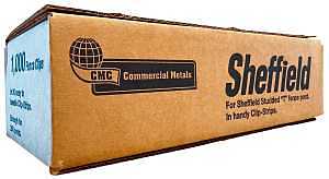 Sheffield 30052446 T-Post Box Clip Strip
