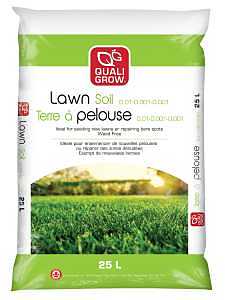 Quali Grow 71129900 Lawn Soil, 25 L