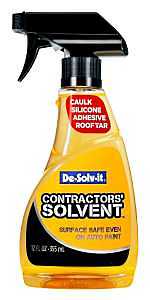 Orange-Sol 10022 Contractor Solvent, Liquid, Citrus, Clear/Orange, 12 oz Bottle